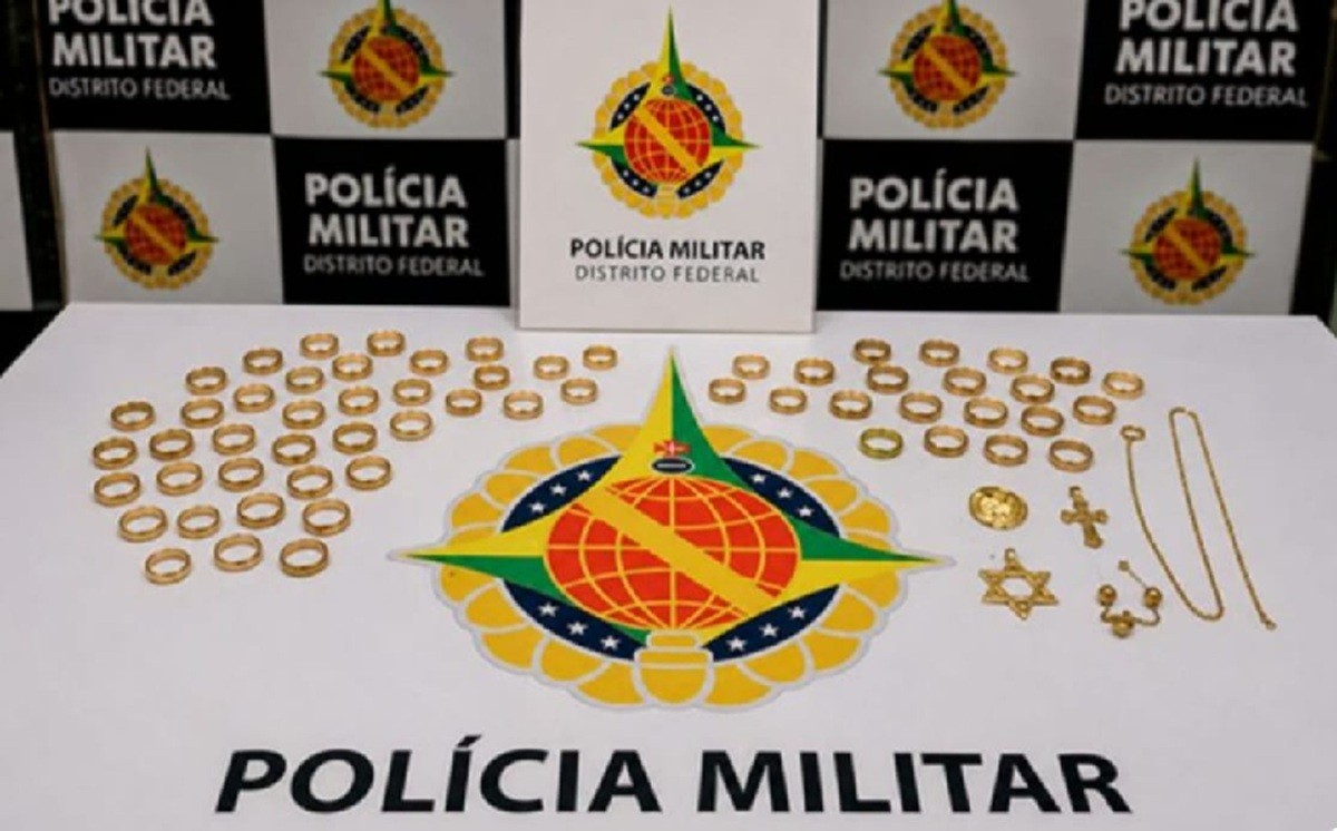 Parte das joias furtadas de joalheria em Nova Friburgo é recuperada no Distrito Federal