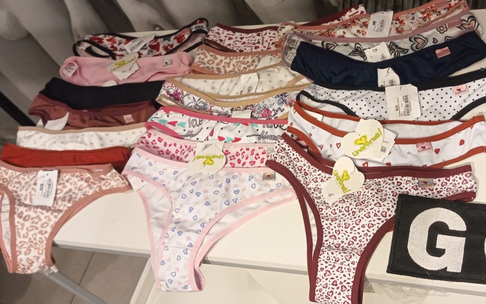 Mulher é flagrada furtando 20 calcinhas em loja de departamento em Rio Preto-SP