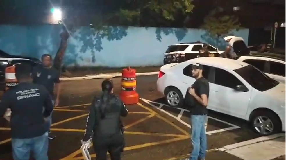 Operação foi deflagrada simultaneamente em cidades tocantinenses e paulistas visando desarticular a organização criminosa — Foto: Divulgação/PCTO