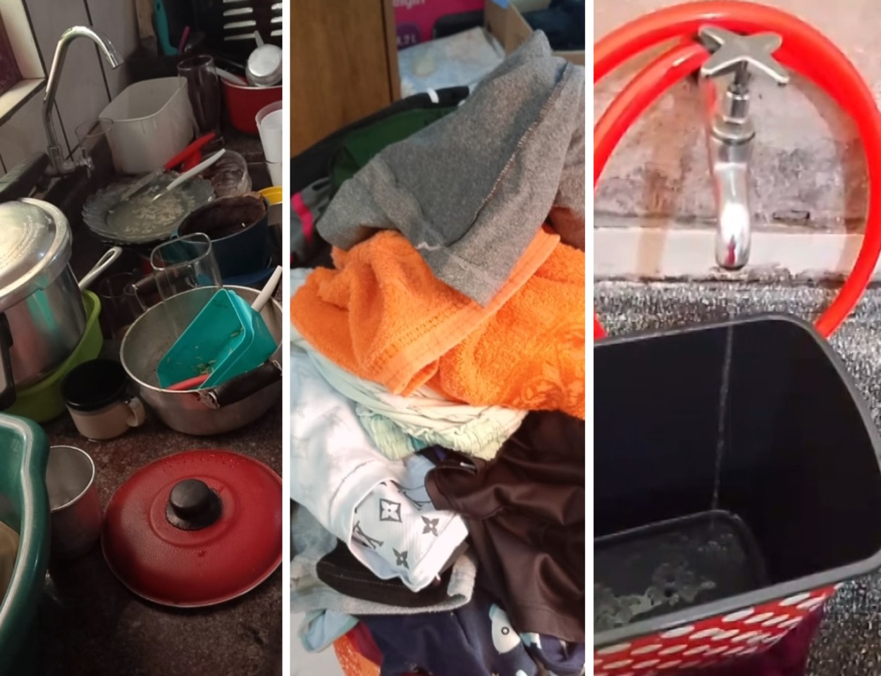 'Se tomar banho, não limpa casa': Falta de água vira rotina em cidade do interior de SP