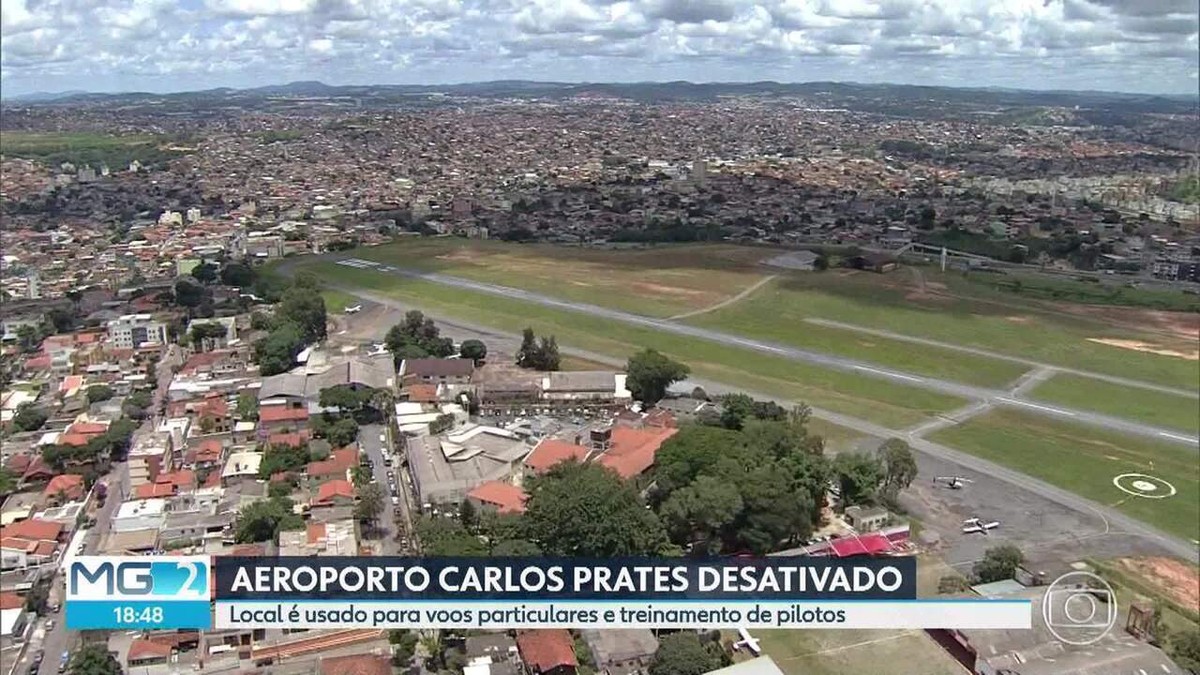 Aeroporto Carlos Prates, em BH, será desativado até dezembro de 2021, diz ministro da