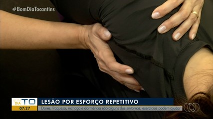 Dores, fraqueza e inchaço são sintomas que podem indicar lesão por esforço repetitivo