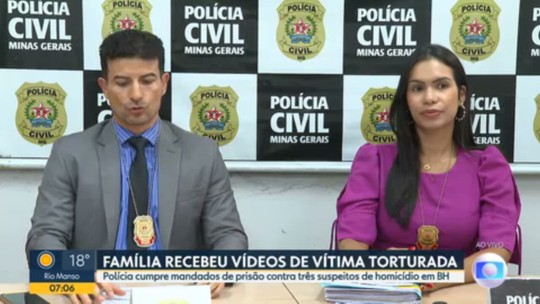 Suspeitos de torturar e matar homem em Belo Horizonte estão presos - Programa: Bom Dia Minas 