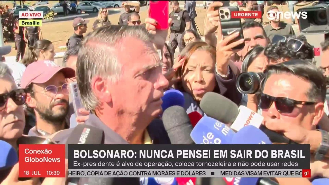 Medidas determinadas por Moraes contra Jair Bolsonaro têm ligação com inquérito contra Eduardo; entenda