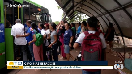Moradores de Palmas reclamam da falta de ônibus nas estações