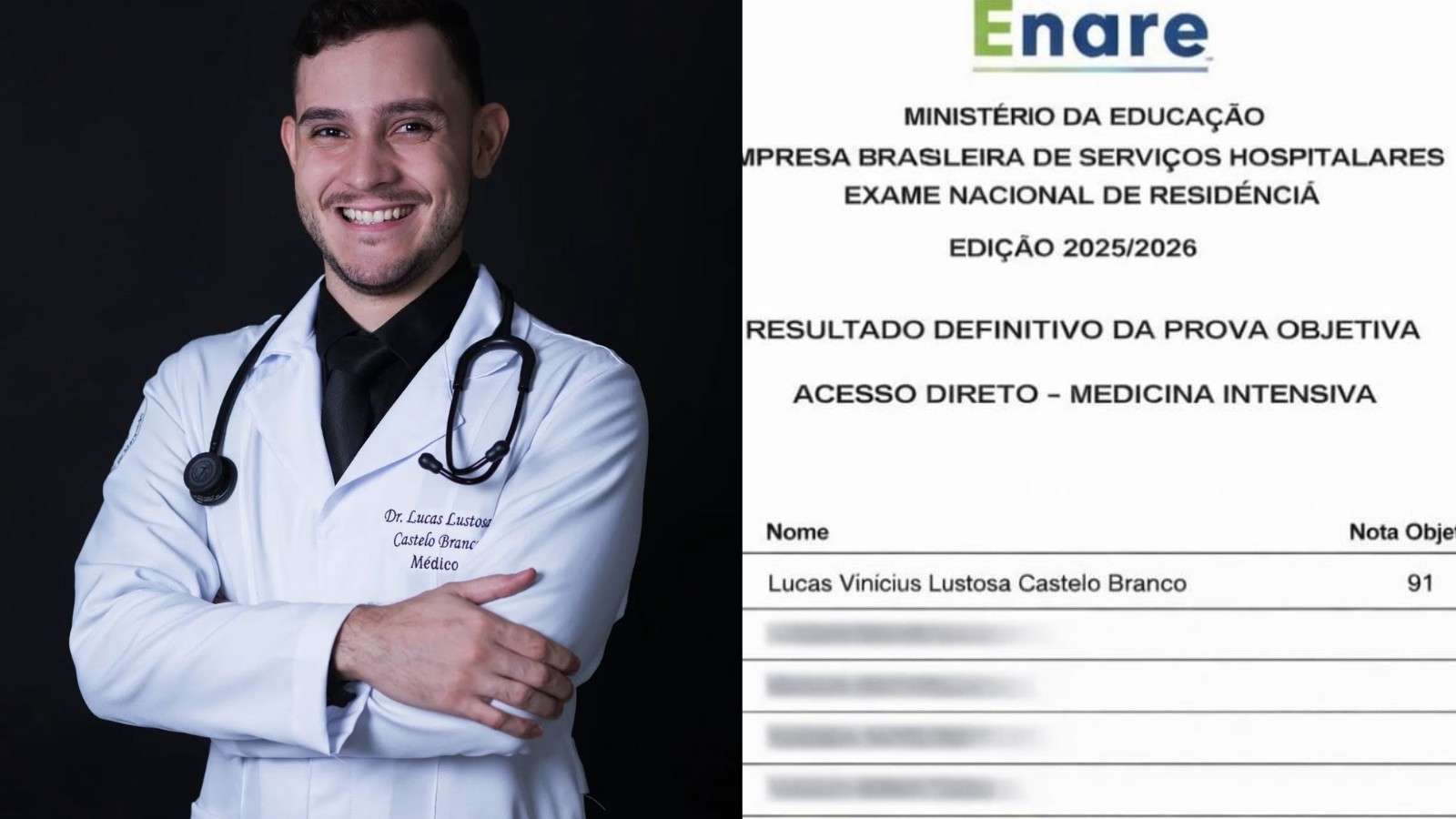 'Estudava e trabalhava para pagar meu cursinho': médico do PI conquista 1º lugar em exame de residência no dia do aniversário