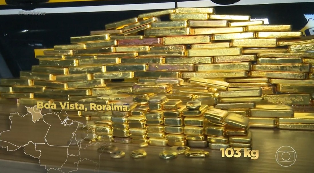 Apreensões milionárias de ouro no Brasil: casos recentes chamam atenção pela quantidade e pela forma de transporte