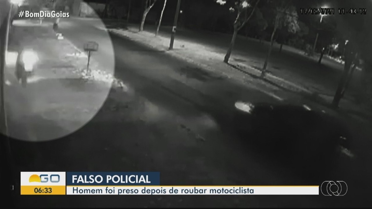 Homem é Preso Suspeito De Se Passar Por Policial Perseguir E Roubar Pessoas Em Goiânia Vídeo 1302