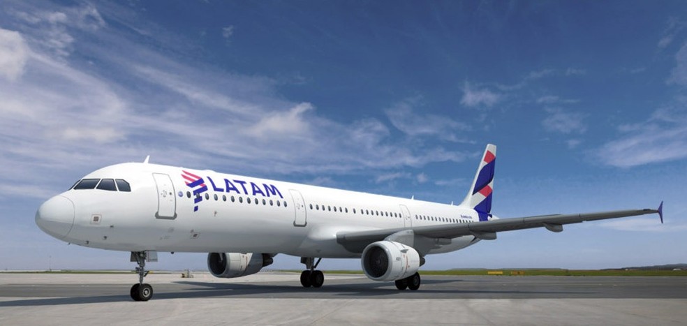 Modelo do avião, um Airbus A321 — Foto: Reprodução