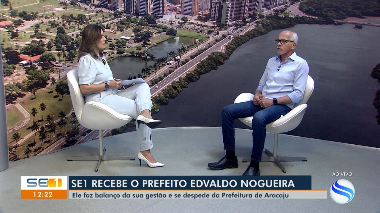 Edvaldo Nogueira fala sobre coleta de lixo, licitação do transporte público e Plano Diretor antes de encerrar mandato como prefeito de Aracaju