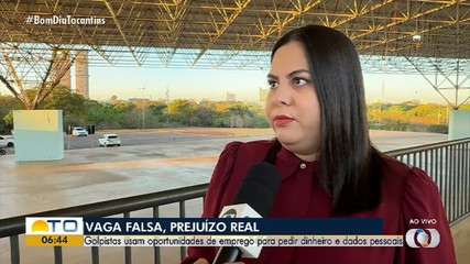 Falsas vagas de emprego são usadas para aplicar golpes