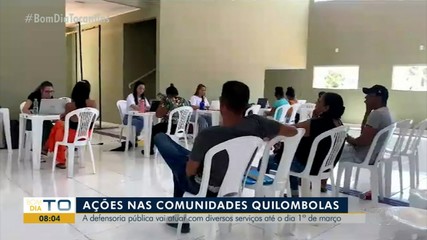 Defensoria Pública realiza ação de atuação em quilombos no sul do estado