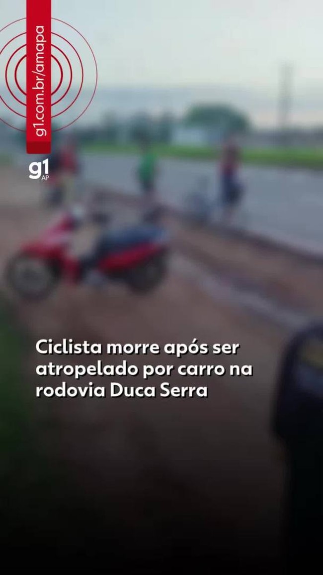 Ciclista morre após ser atropelado por carro na rodovia Duca Serra