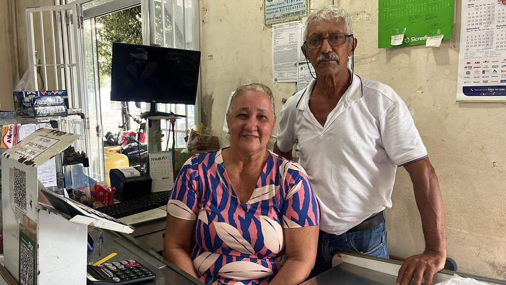 Eva de Jesus Magalhães e Juarez Neres de Carvalho moram em Monte do Carmo — Foto: Ana Paula Rehbein/TV Anhanguera