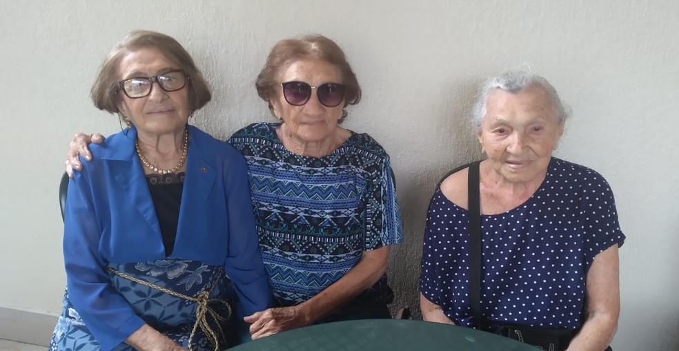 Zoraide, Zulina e Levita em 2021 — Foto: Arquivo pessoal