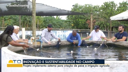 Projeto implementa sistema para criação de peixe e irrigação agrícola