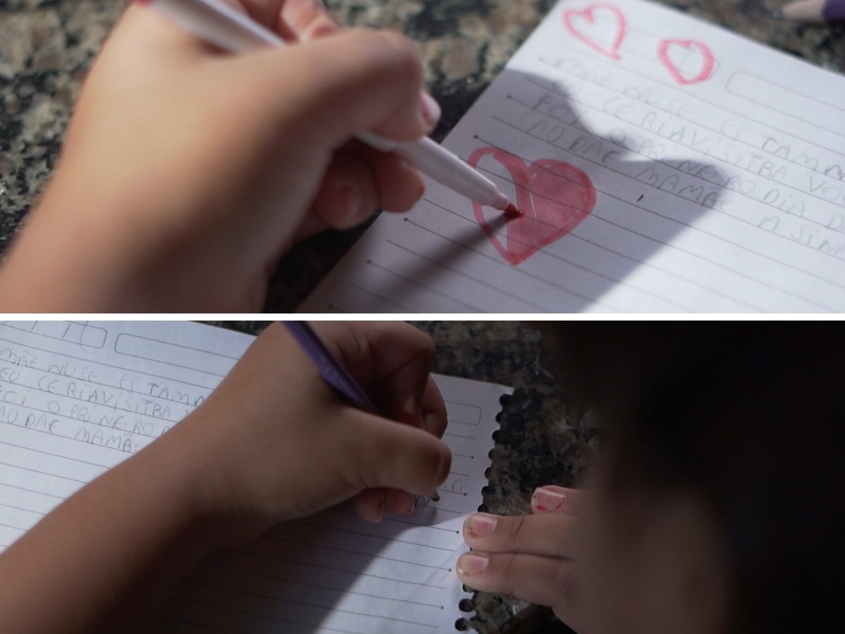 Após feminicídio, filhos vivem 1º Dia das Mães sem a mãe e escrevem carta: 'Estamos com saudade'