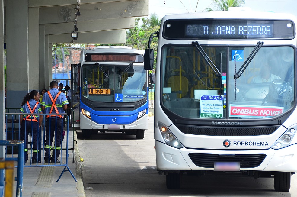 Terminal de ônibus no Grande Recife — Foto: Paulo Maciel/Divulgação/Grande Recife Consórcio de Transporte