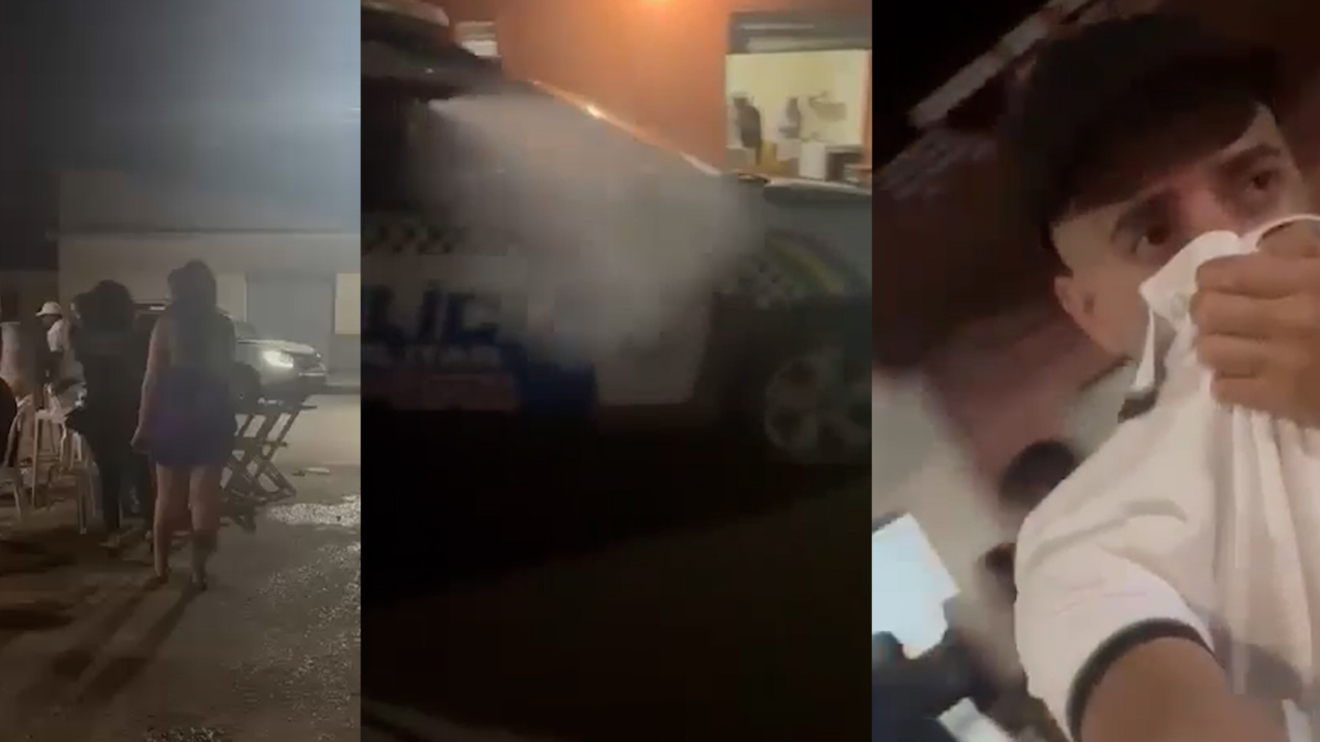Vídeo: PMs são afastados após uso de spray de pimenta contra grupo em bar no PI