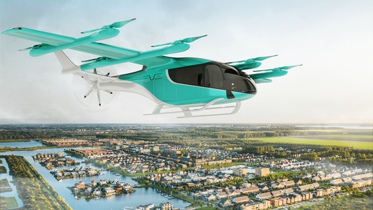 Embraer diz que vai produzir 1º protótipo de 'carro voador' neste ano - Foto: (Divulgação/Eve)