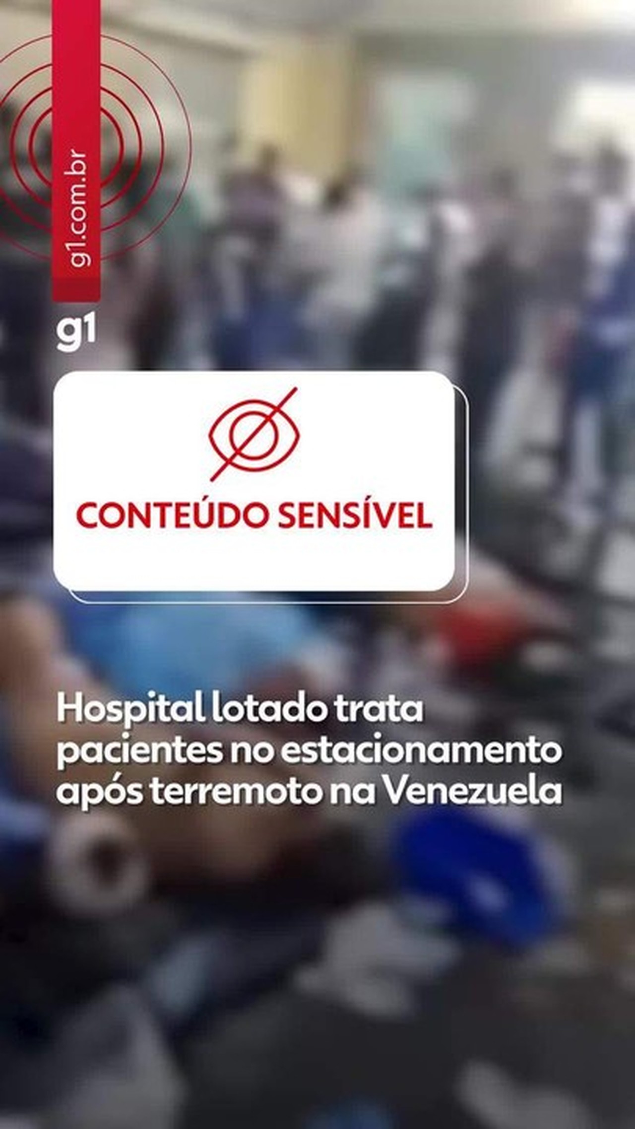 Terremoto na Venezuela: hospital lotado tem feridos sendo tratados no estacionamento; VÍDEO