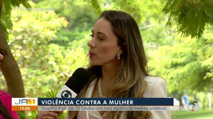 TO é um dos Estados com mais registros de medidas protetivas por violência contra mulher