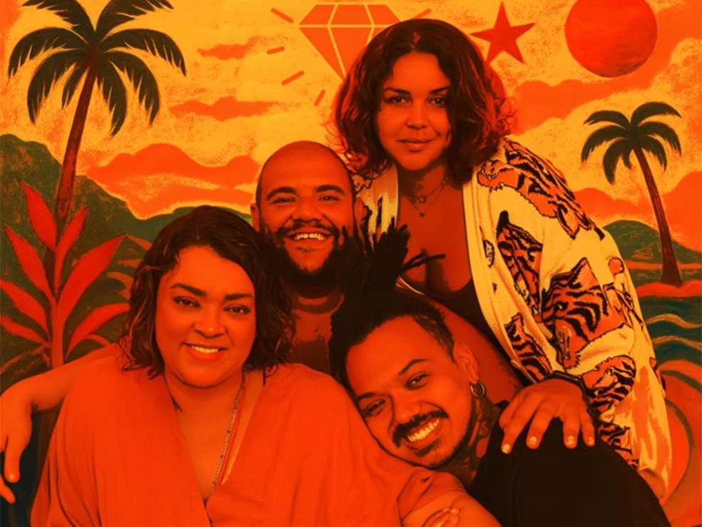 Amigos de Preta Gil ganharam um diamante feito com as cinzas da cantora. — Foto: Divulgação