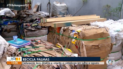 Defensoria leva direitos e orientação a catadores em julho e agosto