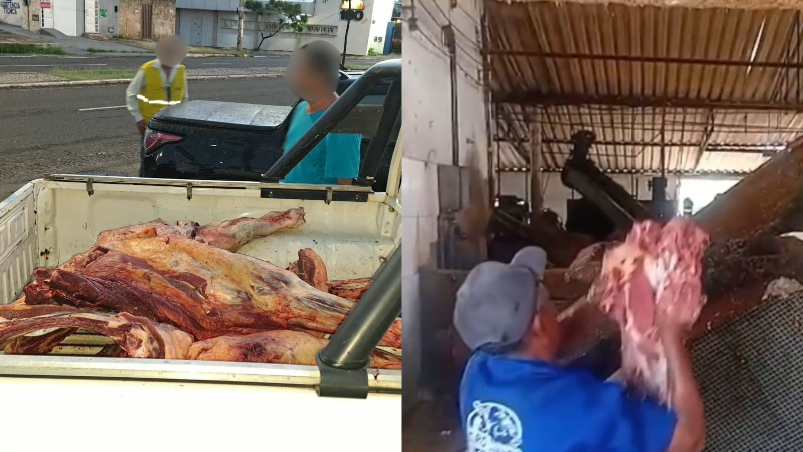 Mais de 200 kg de carne irregular são apreendidos durante fiscalização em Teresina