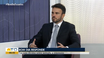 Médico tira dúvidas dos telespectadores sobre sedação e anestesias no Bom Dia Responde