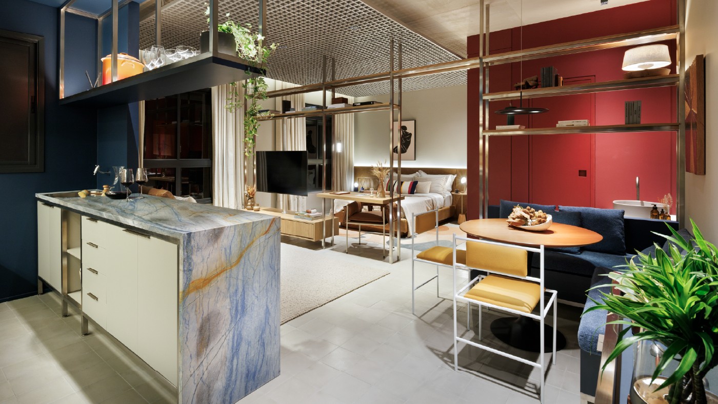 Vanguard abre apartamentos decorados do Madá, assinados pelo Superlimão