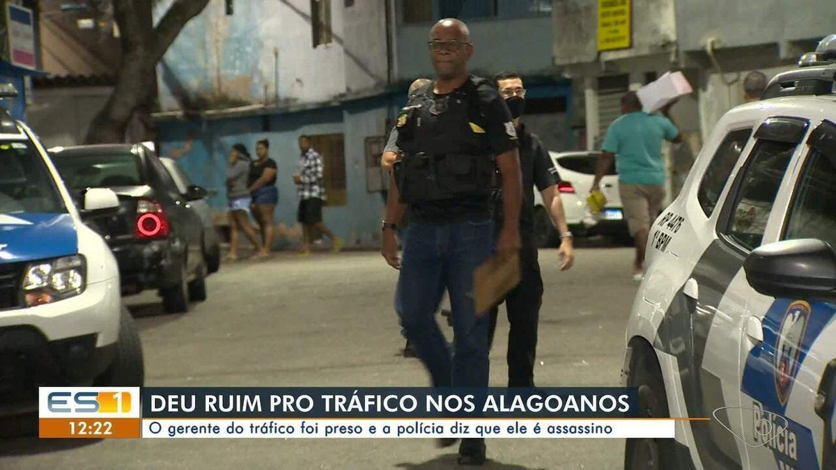 Polícia Prende Homem Apontado Como Gerente Do Tráfico No Morro Dos Alagoanos Em Vitória