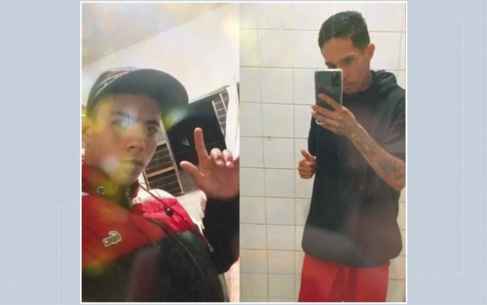 Suspeitos de homicídio em Franca (SP), Rafael Vitor Silva, de 18 anos, e Guilherme Henrique Melo, de 22, foram encontrados mortos em Sacramanto (MG) — Foto: Redes sociais
