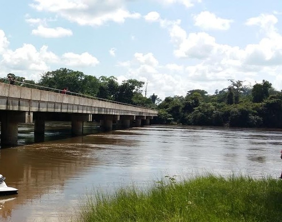 Rio Arinos em Juara (MT) — Foto: Rádio Tucunaré