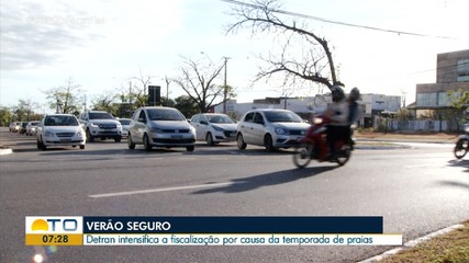 Detran intensifica a fiscalização durante temporada de praias