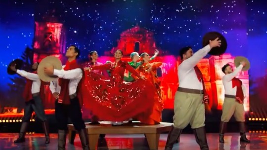 Danças gaúchas marcam apresentação em homenagem ao RS no 'Domingão com Huck'
