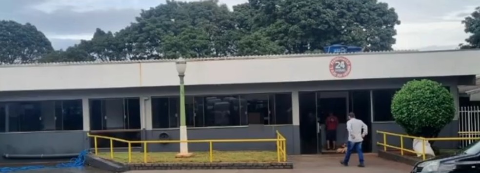 Hospital de Mauá da Serra (PR) onde médico deixou o plantão — Foto: Reprodução/Danilo Notícias Mauá da Serra