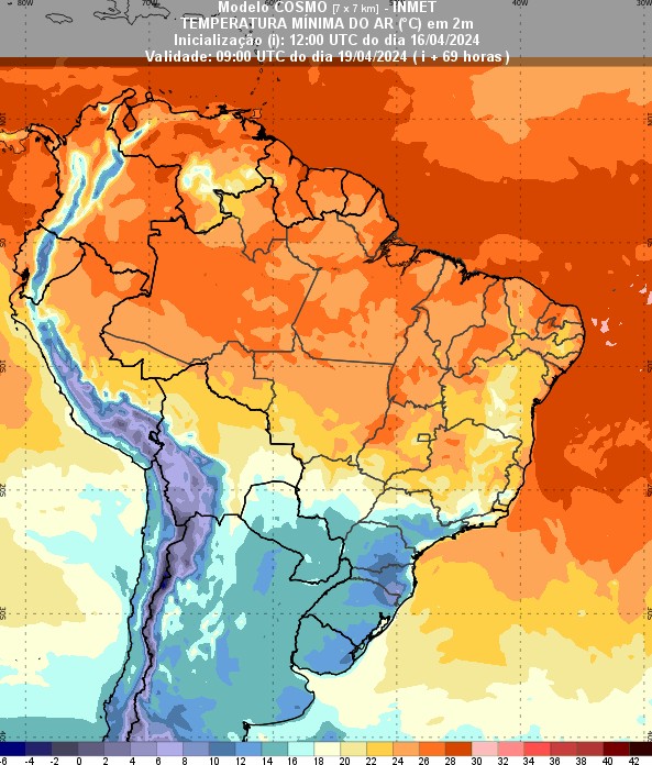 Com queda de até 10 graus nas mínimas, 8 capitais devem ter menor temperatura do ano nesta semana