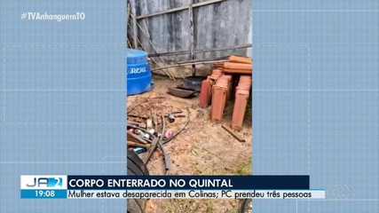 Corpo de mulher é encontrado enterrado em cova rasa em Colinas do Tocantins