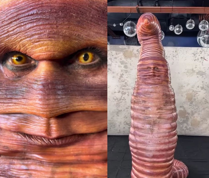 Heidi Klum vira Medusa em festa de Halloween; veja fotos da fantasia gigante