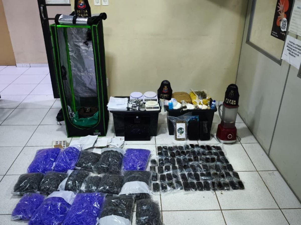 Homem é preso com 13 kg de drogas após denúncia em Limeira