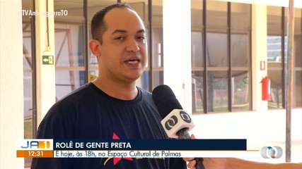Rolê de Gente Preta: evento é realizado no Espaço Cultural em Palmas