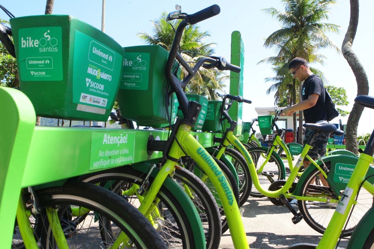 Bike Santos oferece viagens gratuitas no Dia do Ciclista; veja como usar