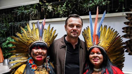 Leonardo DiCaprio publica fotos com ministra Sônia Guajajara após encontro em Cannes: 'Foi uma honra'