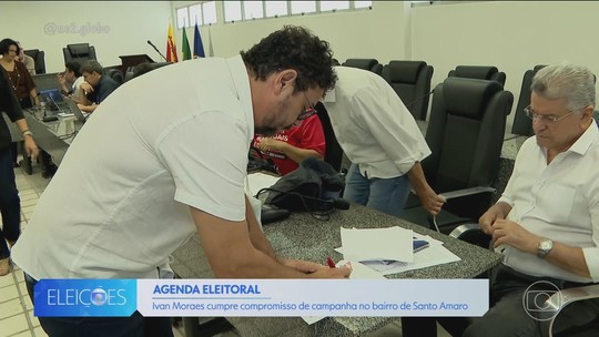 Ivan Moraes cumpre compromisso de campanha no bairro de Santo Amaro - Programa: NE2 