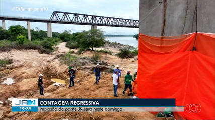 Saiba detalhes da implosão da ponte JK neste domingo