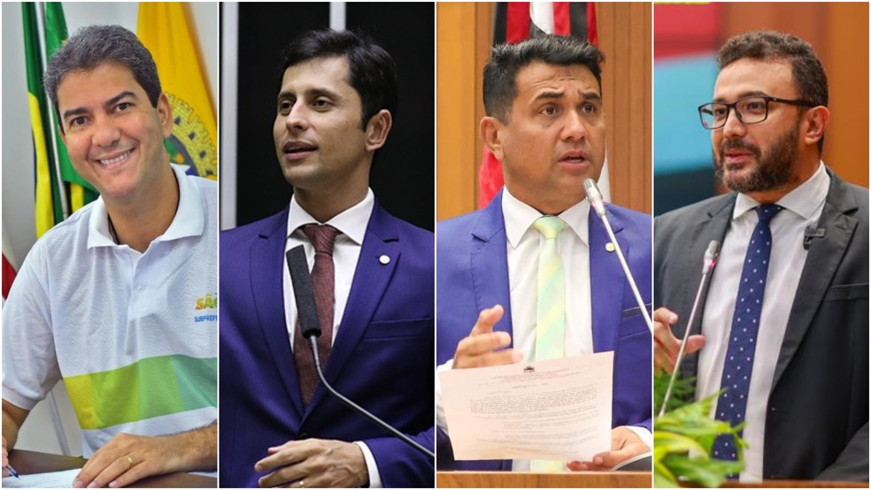 Pré-candidatos à Prefeitura de São Luís já confirmados pelos partidos — Foto: Montagem/g1 MA