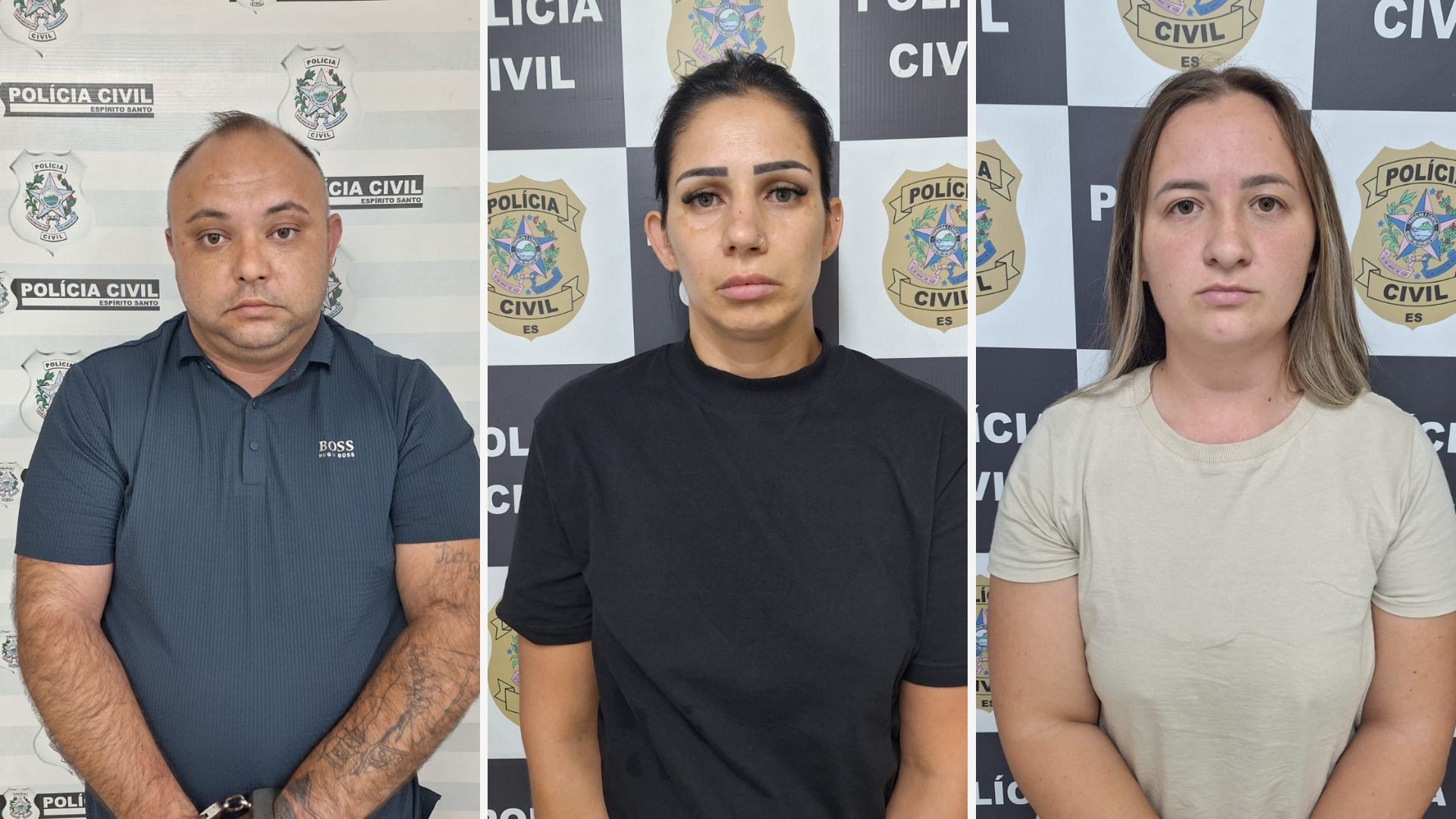 Criminosos do RS são presos em Vitória após aplicar golpe do bilhete premiado em idosas e causar prejuízo de R$ 202 mil