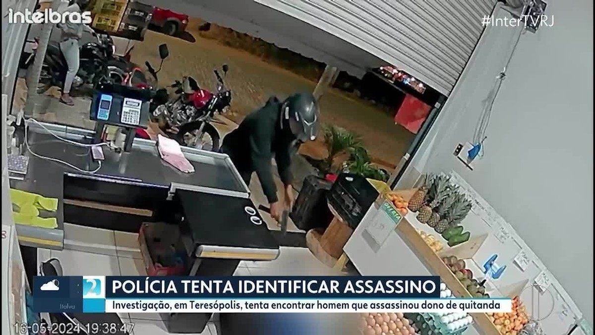 Comerciante é executado com pelo menos 19 tiros dentro de quitanda em Teresópolis