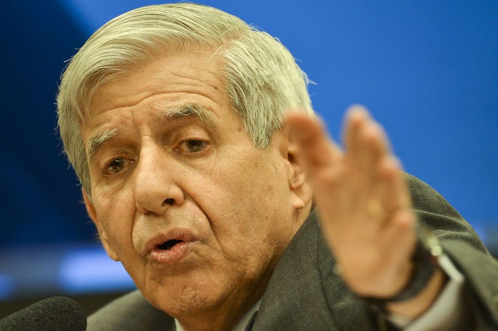 O ministro Augusto Heleno, do Gabinete de Segurança Institucional (GSI) — Foto: Marcelo Camargo/Agência Brasil